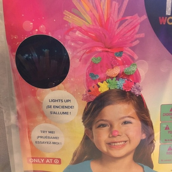 New trolls headpiece costume - Picture 2 of 5